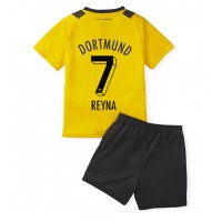 Borussia Dortmund Giovanni Reyna #7 Fußballbekleidung Heimtrikot Kinder 2022-23 Kurzarm (+ kurze hosen)